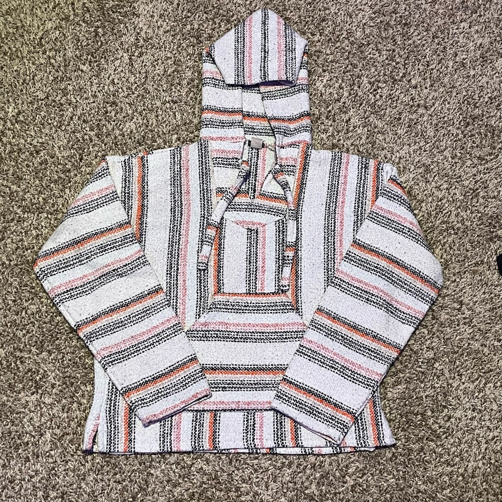Earthbound boho/drug rug hoodie